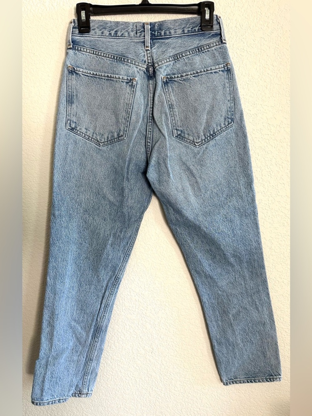 Agolde Riley High Rise Denim Jeans - Picture 2 of 4